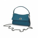 BALENCIAGA сумка мини родео голубая