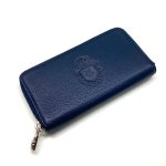 BILLIONAIRE кошелек того синий тисненый логотип