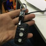 BMW чехол крокодил маленький черный