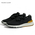 BRUNELLO кроссовки черные текстиль