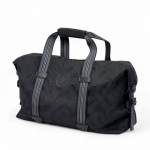 BURBERRY дорожная сумка текстиль монограмма черный круглый логотип