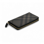 BURBERRY кошелек большой клетка коричневый