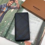 BURBERRY купюрница клетка синяя