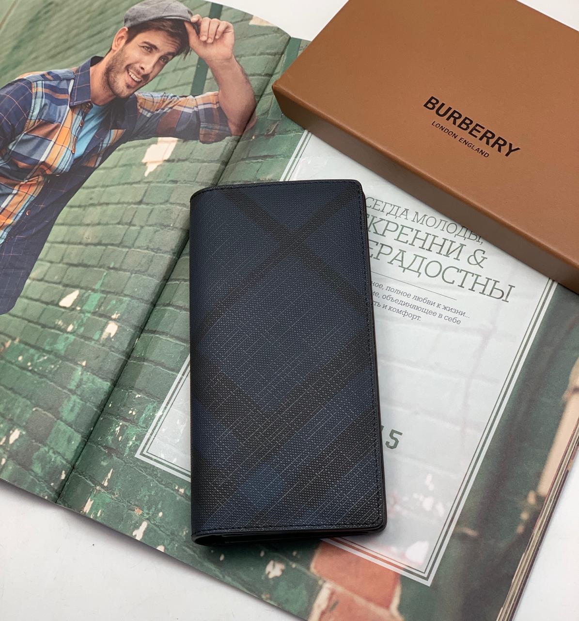 burberry-kupyurnicza-kletka-sinyaya.jpg BURBERRY купюрница клетка синяя — изображение 1