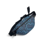 BURBERRY поясная сумка текстильная синяя в монограмму