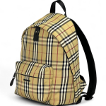BURBERRY рюкзак бежевый в клетку коллекция 2024