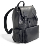 BURBERRY рюкзак черный с карманами по бокам