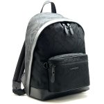 BURBERRY рюкзак ткань монограмма черный большой надпись спереди