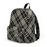 BURBERRY рюкзак тканевый черный в клетку