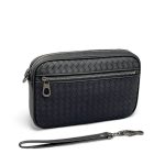 BV борсетка теленок классическая черная