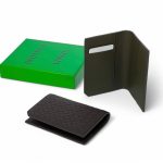 BV обложка на паспорт из теленка обрезанный угол коричневая