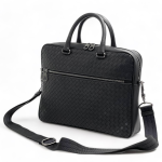 BV портфель теленок карман на молнии спереди черный