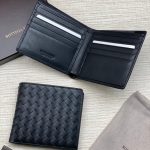 BV портмоне черное теленок