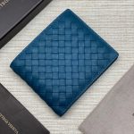 BV портмоне синее теленок