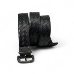 BV ремень брючный черный двухсторонний