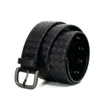 BV ремень овальная пряжка черный