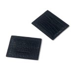 BV визитница 6 визиток из кожи крокодила черная