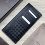 BV визитница длинная черная теленок