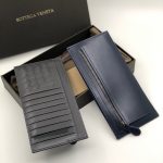 BV визитница длинная серая