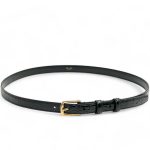 CELINE ремень 15 мм под крокодила пряжка золото