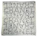 CHANEL платок кашемир и шелк белый