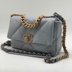 CHANEL сумка-конверт 26 см серый