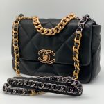 CHANEL сумка-конверт 30 см черная