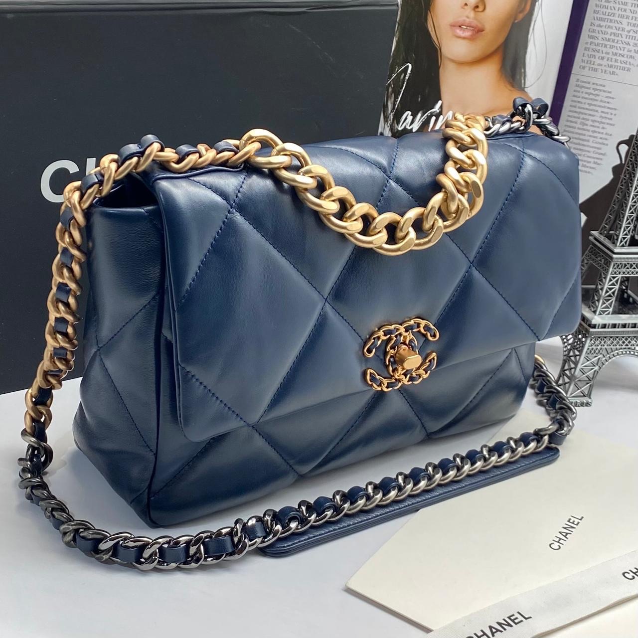 chanel-sumka-konvert-30-sm-sinyaya.jpg CHANEL сумка-конверт 30 см синяя — изображение 1