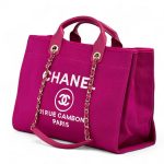 CHANEL сумка шопер 38 см розовая