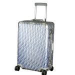 DIOR чемодан 65 см синий