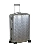 DIOR чемодан 75 см серебро