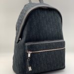 DIOR рюкзак текстиль синие буквы