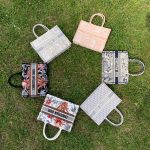 DIOR сумка Book Tote текстиль пантера маленькая синяя
