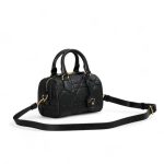 DIOR сумка черная кожа золото