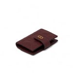 DIOR визитница книжка бордо