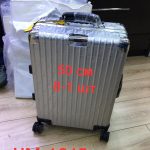 FENDI 50 см чемодан серебро черная ручка