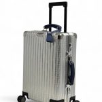 FENDI 50 см чемодан серебро синяя ручка