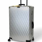 FENDI 70 см чемодан серебро черная ручка