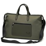 FENDI нейлон с кожаной отделкой зеленая