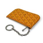 GOYARD ключница желтая канва