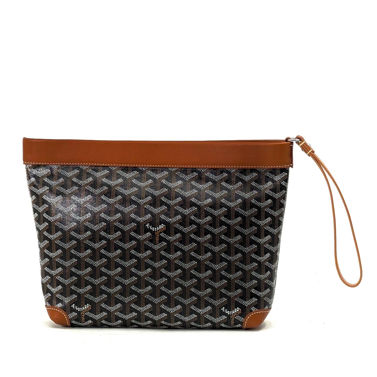 goyard-nesesser-iz-kanvy-v-monogrammu-korichnevyj.jpg Goyard несессер из канвы в монограмму коричневый — изображение 1
