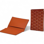 Goyard обложка из канвы оранжевая