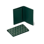 Goyard обложка из канвы зеленая