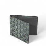 Goyard портмоне из канвы серое