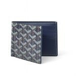 Goyard портмоне из канвы синее