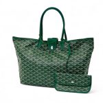 GOYARD сумка 34 см канва зеленая