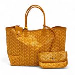 GOYARD сумка 34 см канва желтая