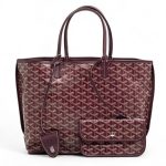 GOYARD сумка шопер двухсторонняя бордо