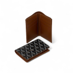 GOYARD визитница книжкой коричневая