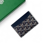 GOYARD визитница темно-синяя